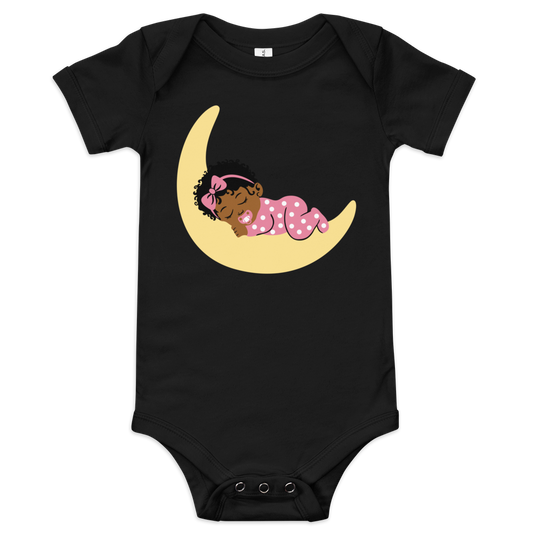 Primacy Baby Princess On Moon Short Sleeve One Piece