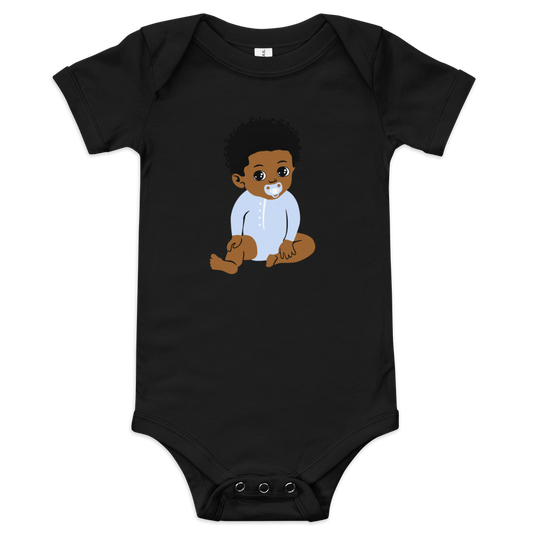 Primacy Baby Prince Chillin Short Sleeve One Piece