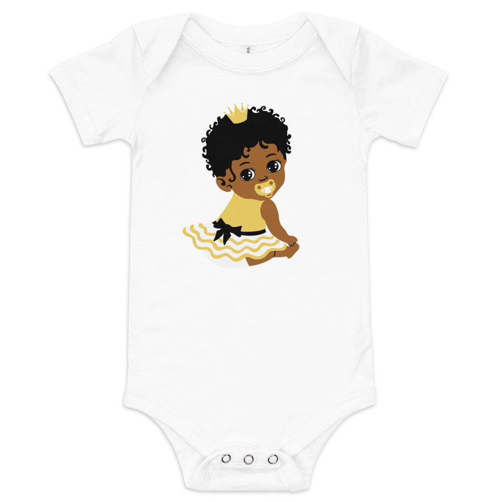 Primacy Baby Princess Chillin Short Sleeve One Piece
