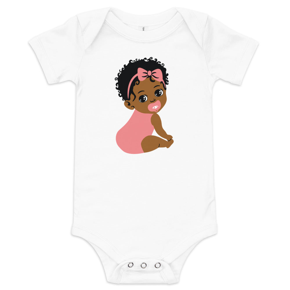 Primacy Baby Princess In Pink Short Sleeve One Piece