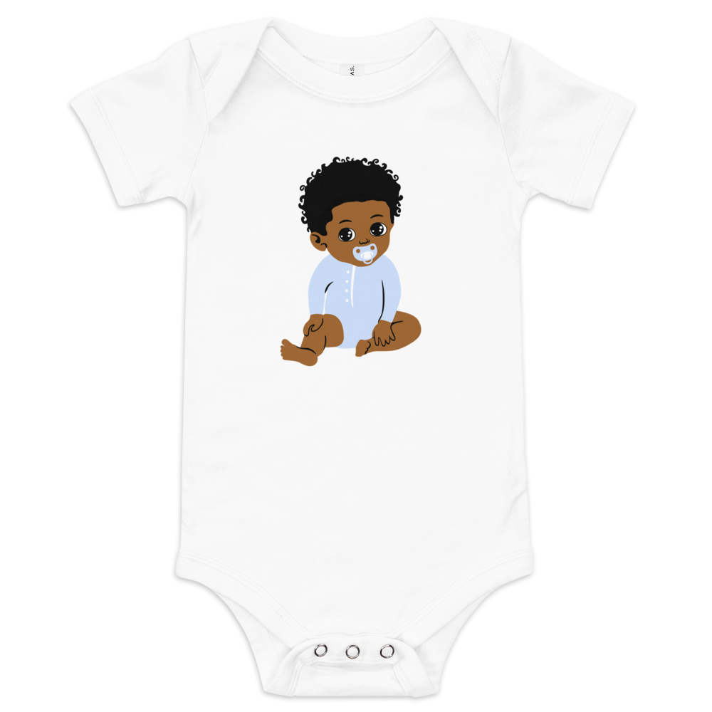 Primacy Baby Prince Chillin Short Sleeve One Piece