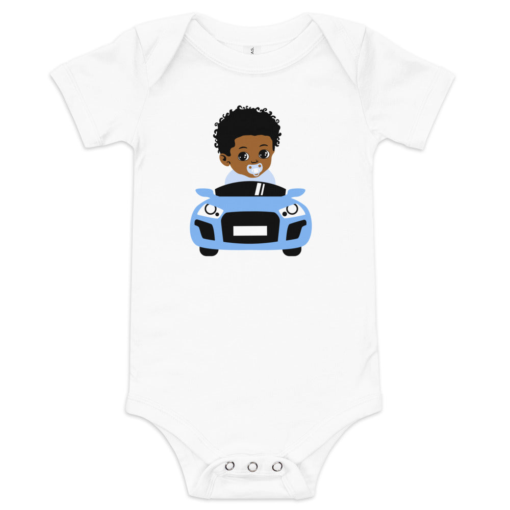 Primacy Baby Prince Driving Short Sleeve One Piece