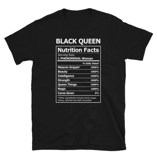 Primacy Black "Nutrition" Tee