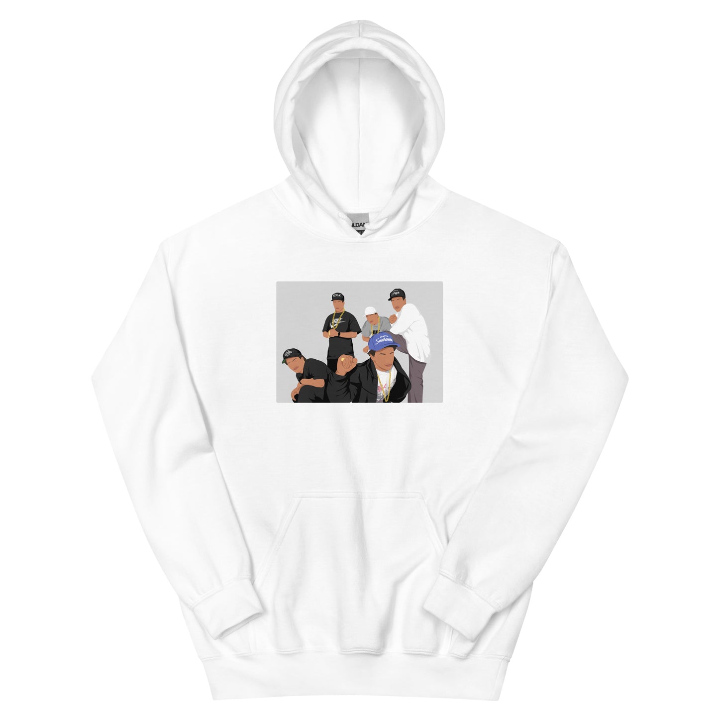 N.W.A Inspired "Minimalist" Hoodie
