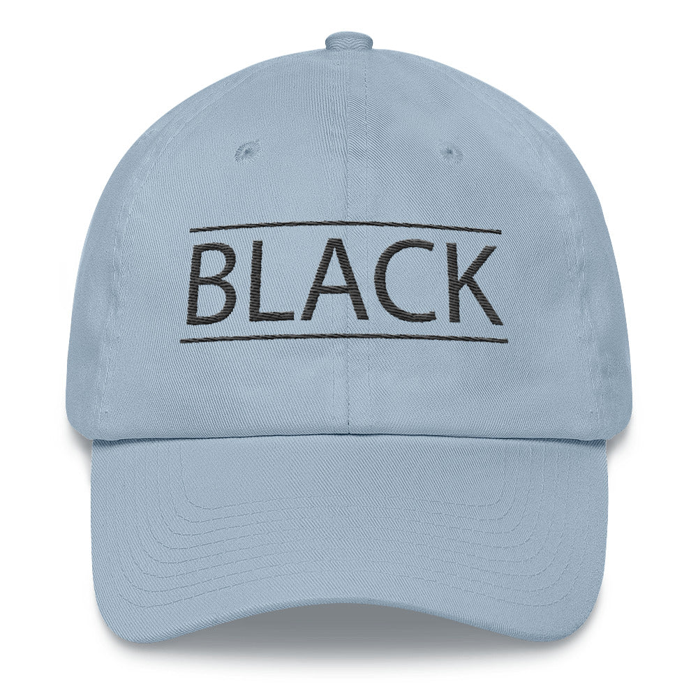BLACK Dad Hat