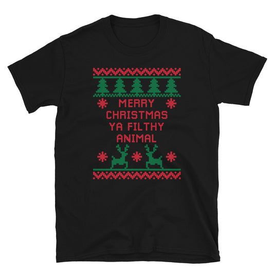 Primacy Filthy Animal Christmas Tee
