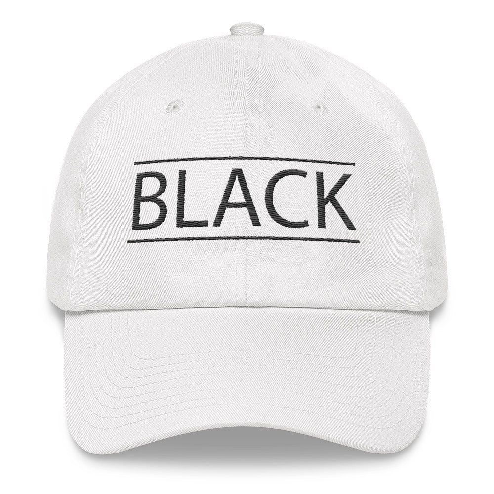 BLACK Dad Hat
