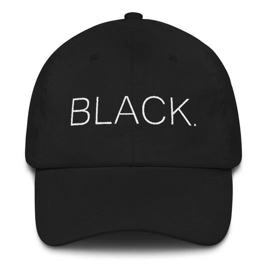BLACK PERIOD Dad hat
