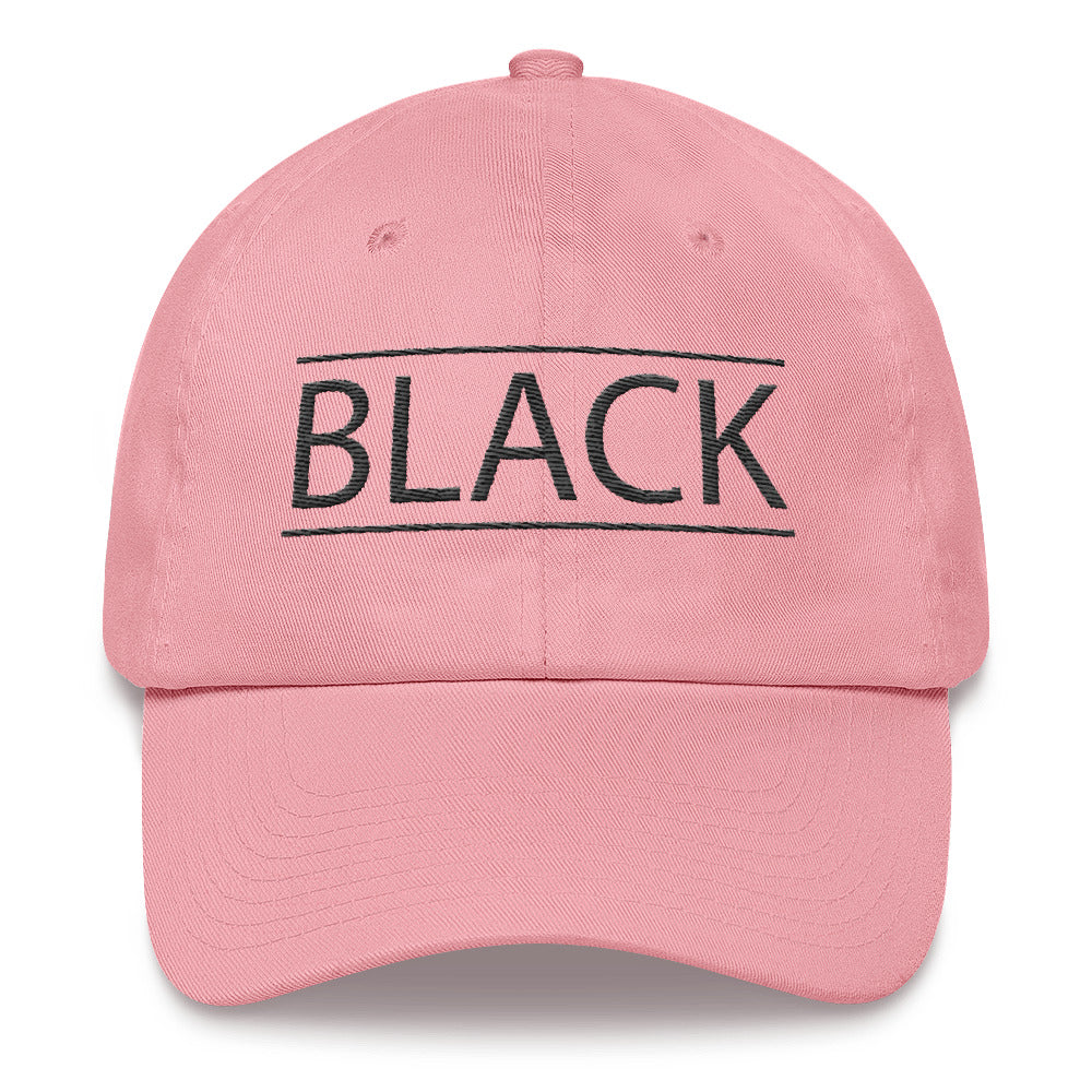 BLACK Dad Hat