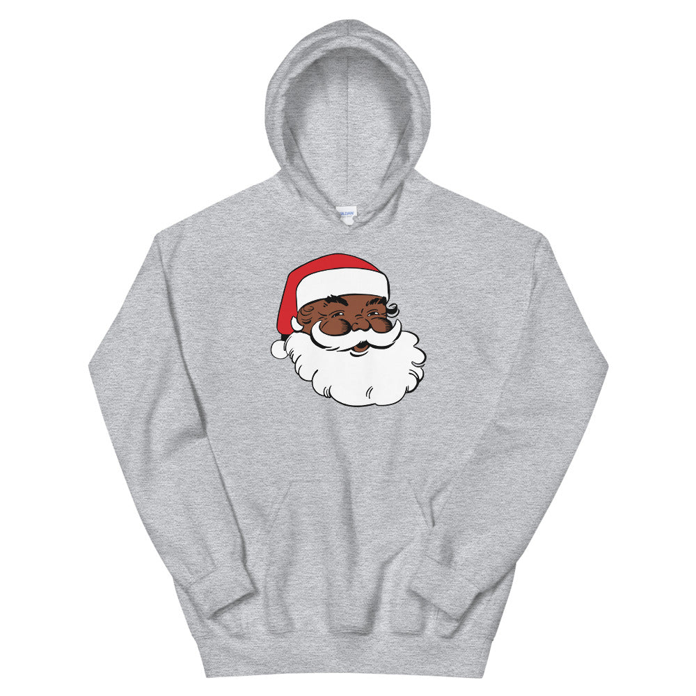 Primacy Jolly Black Santa Hoodie