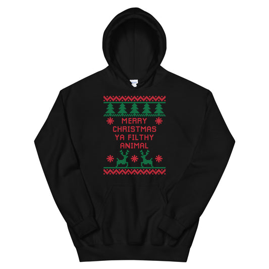 Primacy Filthy Animal Christmas Hoodie