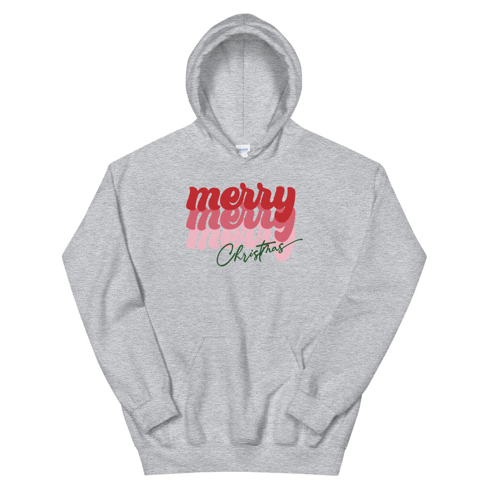 Primacy Merry x 3 Christmas Hoodie