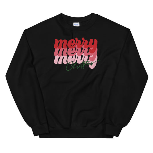 Primacy Merry x 3 Christmas Sweatshirt