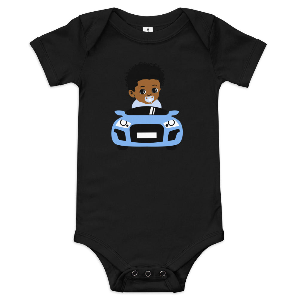 Primacy Baby Prince Driving Short Sleeve One Piece