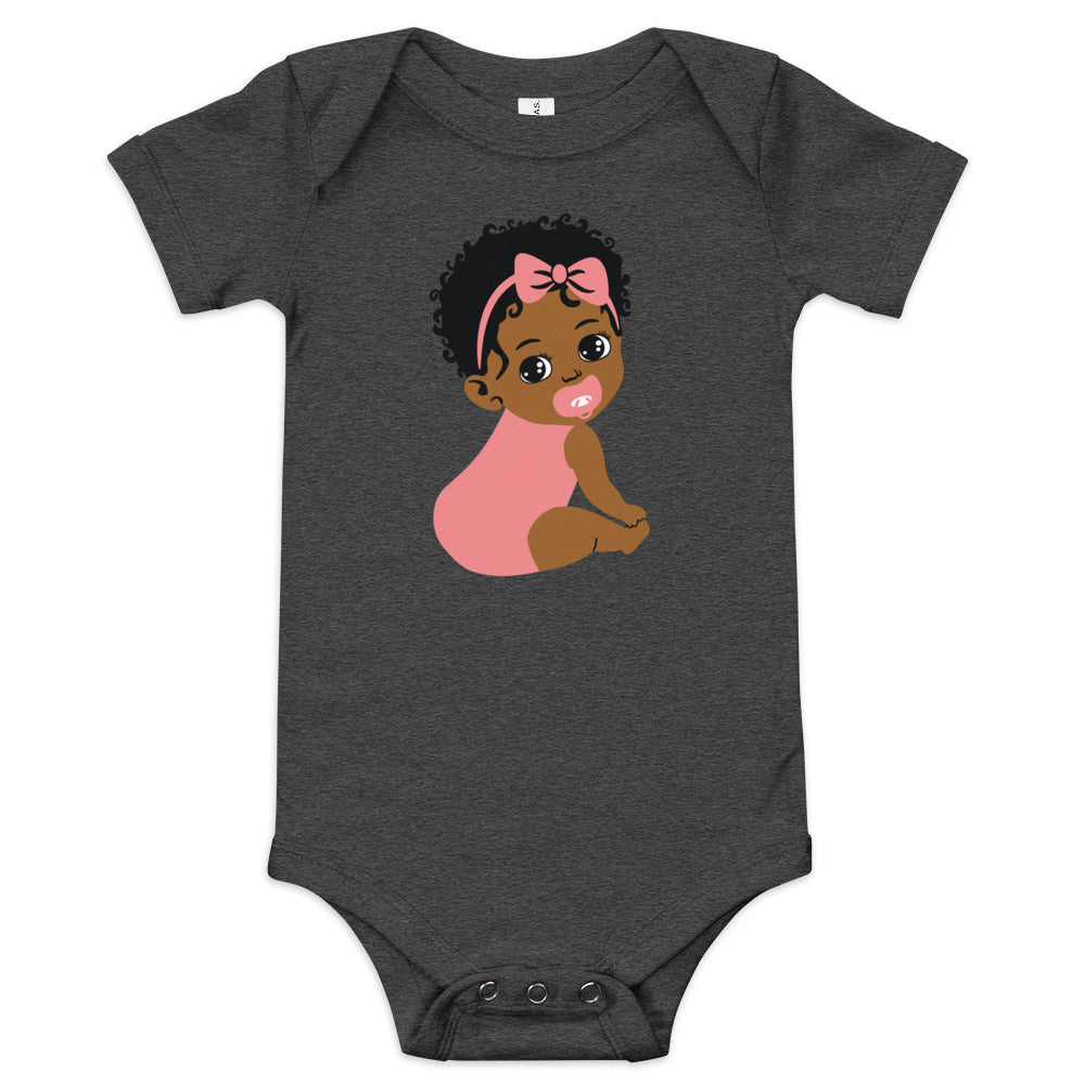 Primacy Baby Princess In Pink Short Sleeve One Piece
