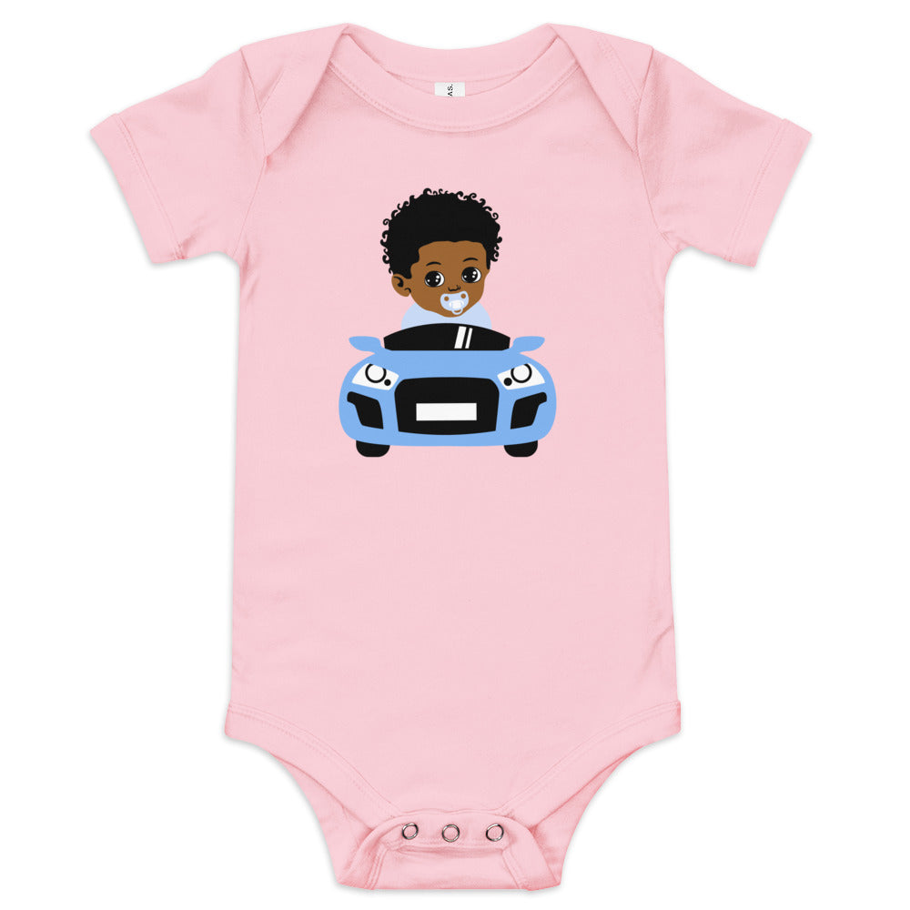 Primacy Baby Prince Driving Short Sleeve One Piece