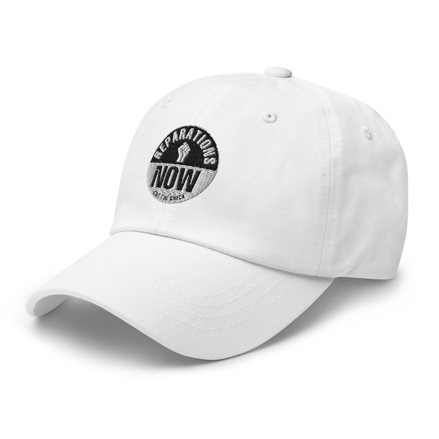 Cut The Check Reparations NOW Dad Hat