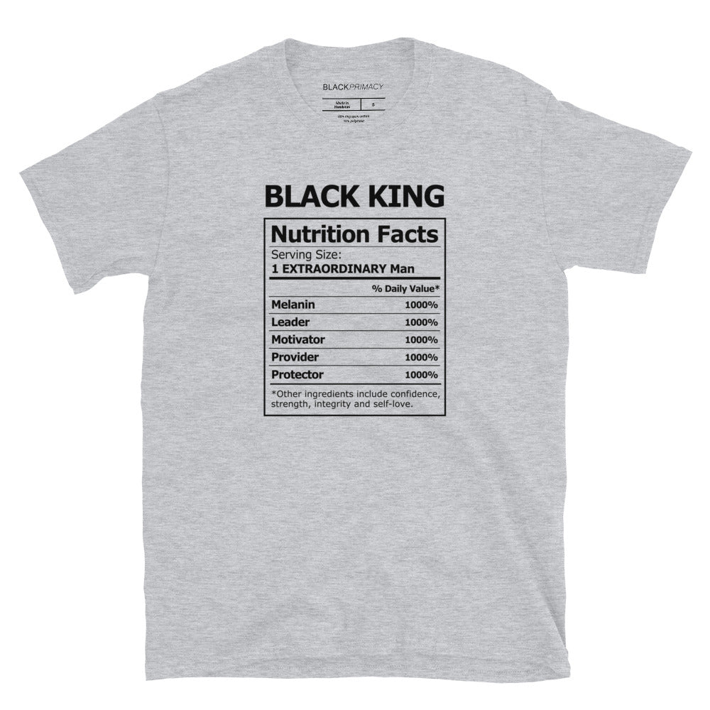 Primacy Black "Nutrition" Tee