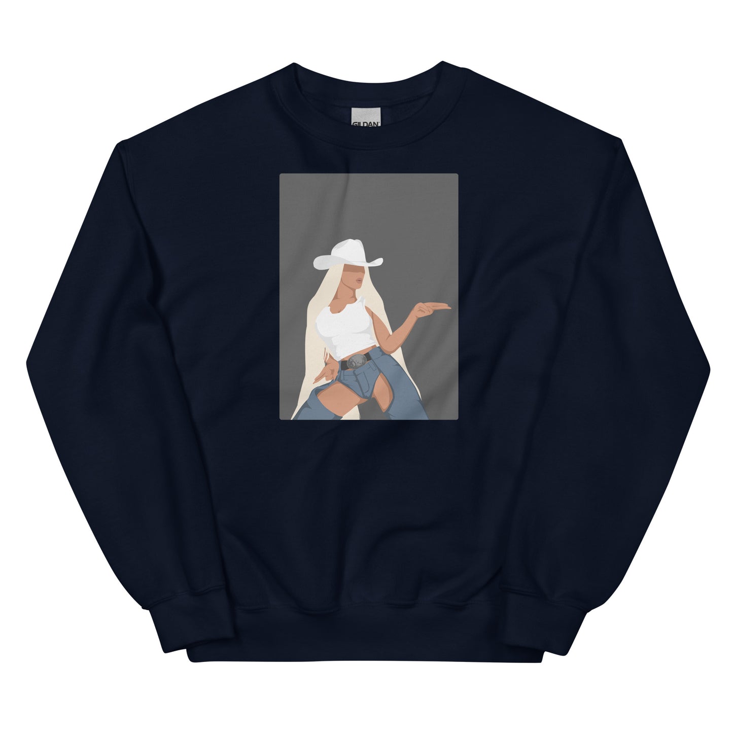 Cowboy Carter Inspired "Minimalist" Sweatshirt