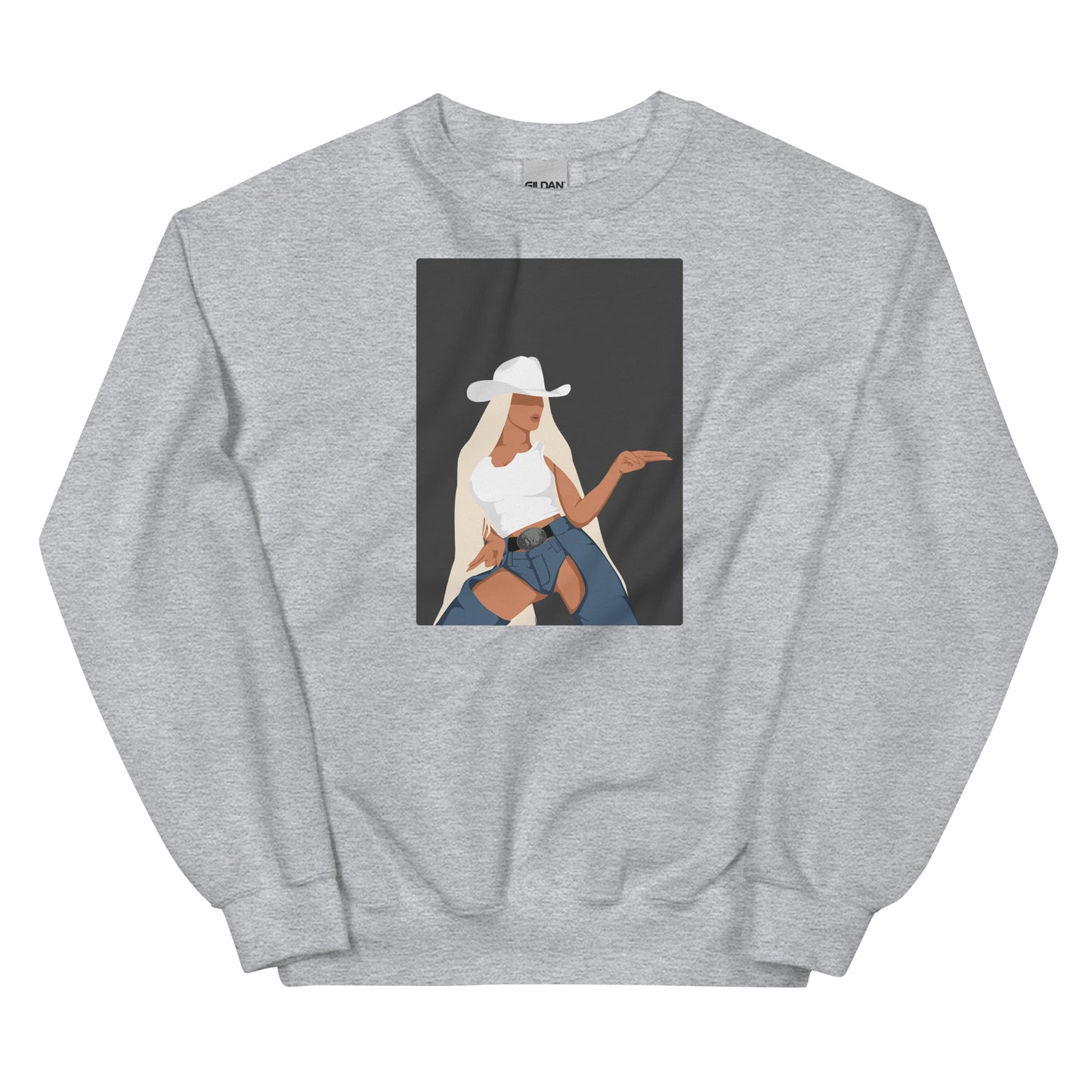 Cowboy Carter Inspired "Minimalist" Sweatshirt