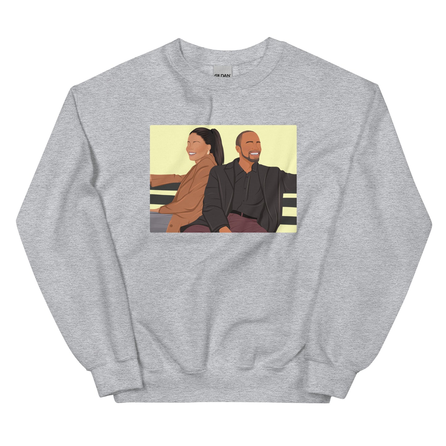 Brown Sugar Inspired  "Minimalist" Sweatshirt