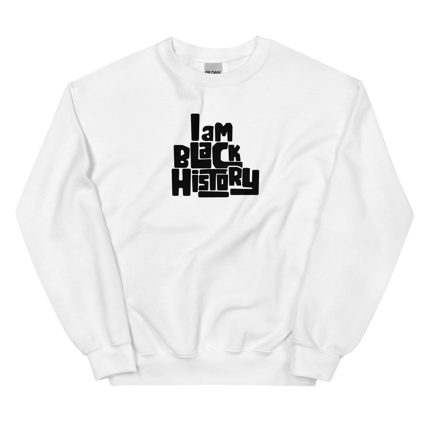 Primacy "I Am Black History" (Funky Font) Sweatshirt