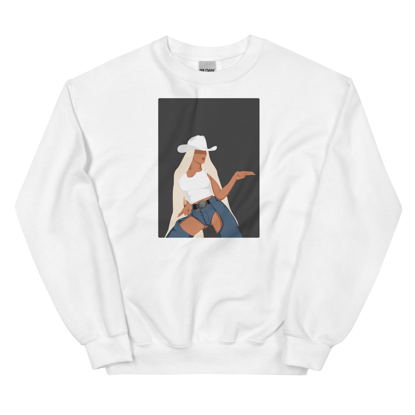 Cowboy Carter Inspired "Minimalist" Sweatshirt