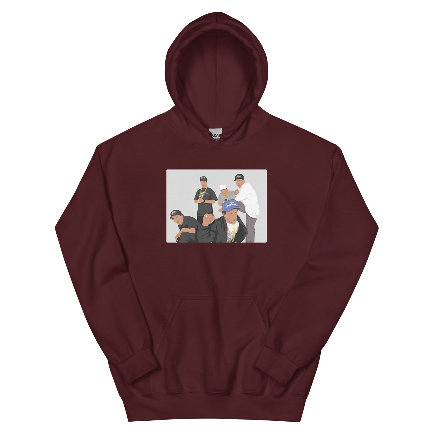 N.W.A Inspired "Minimalist" Hoodie