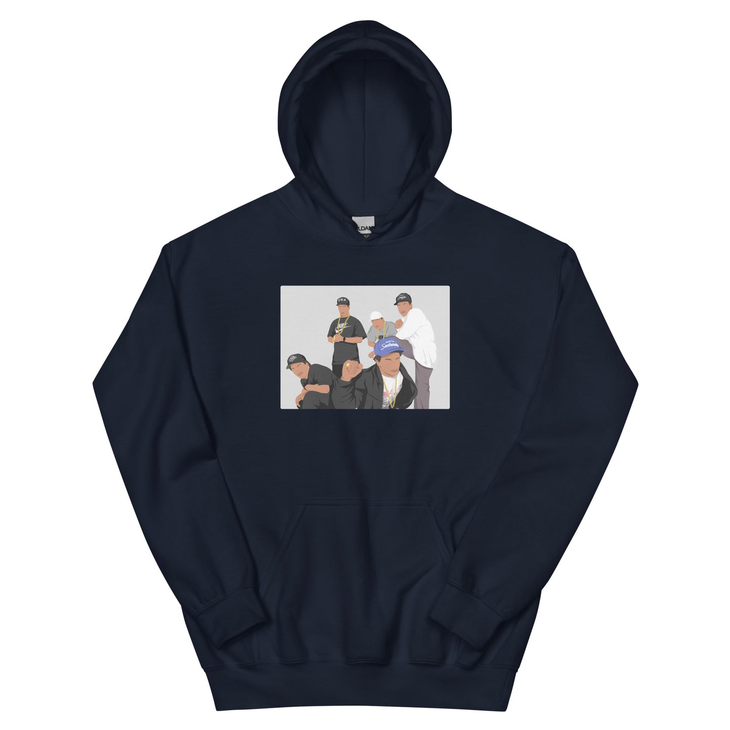 N.W.A Inspired "Minimalist" Hoodie