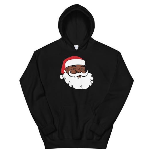 Primacy Jolly Black Santa Hoodie