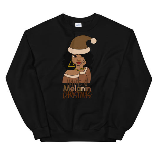 Primacy Melanin Christmas Sweatshirt