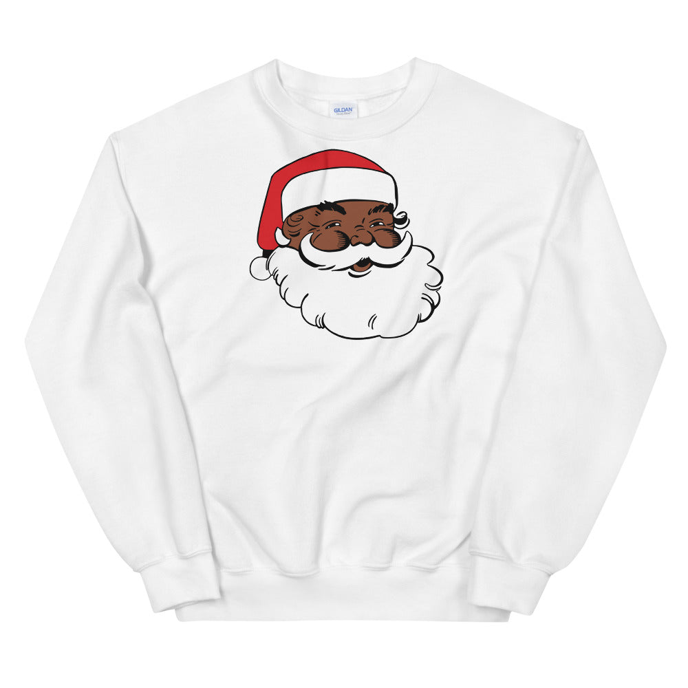 Primacy Jolly Black Santa Sweatshirt