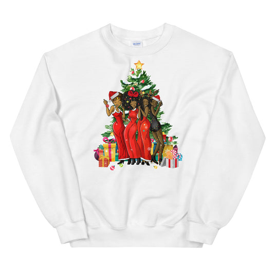 Primacy Melaninated Women Christmas Sweatshirt