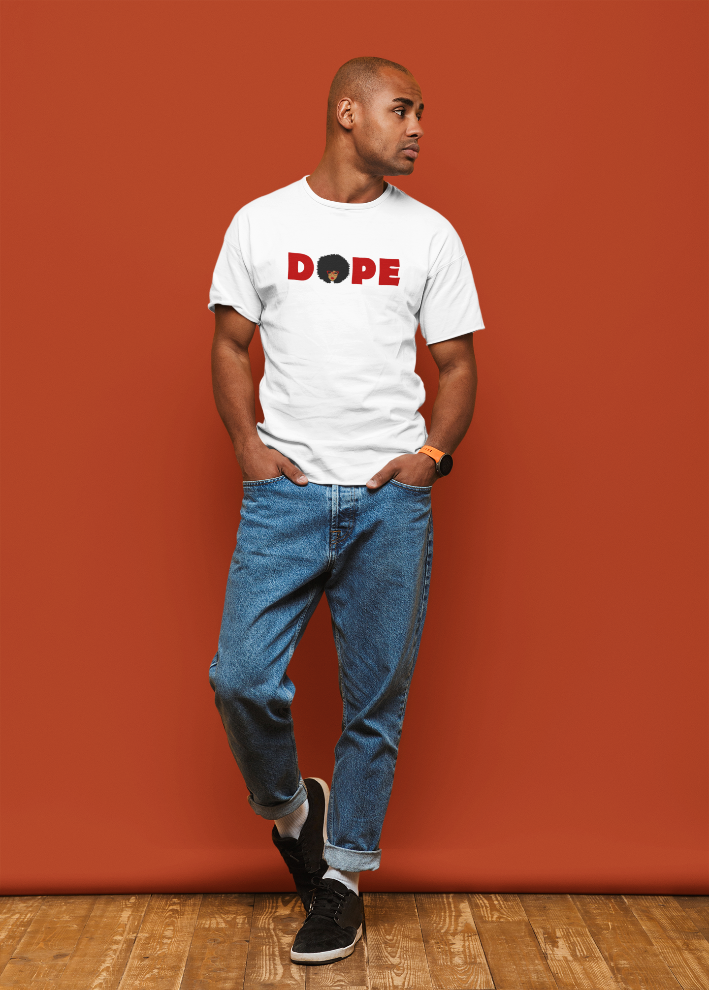 Primacy "DOPE" Black Woman Tee