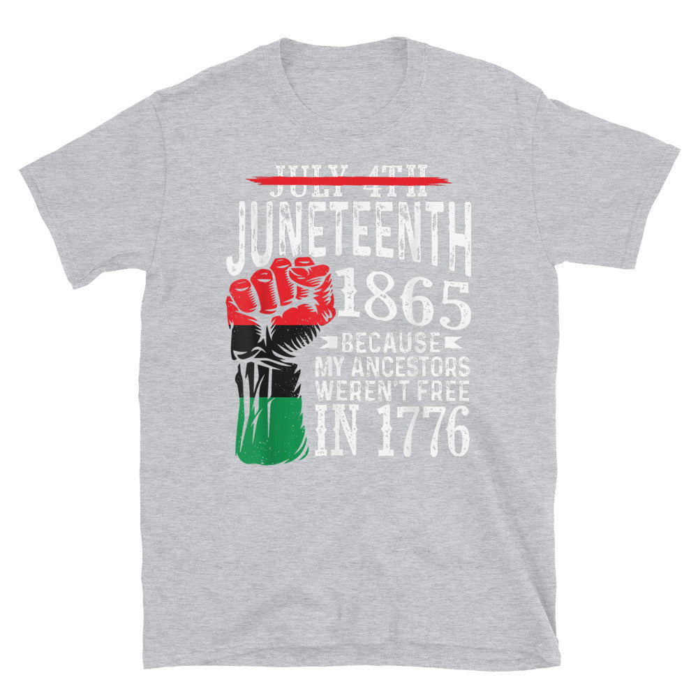 Primacy Juneteenth 1865 Fisted Tee